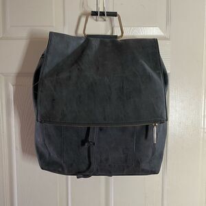 Rosie Pope dark gray diaper bag backpack